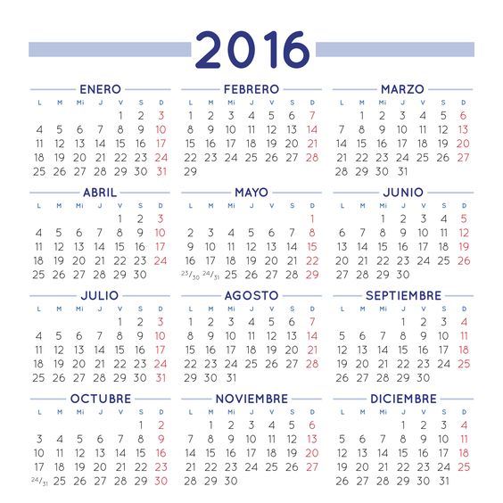 Calendario gratuito para 2016. Calendario para 2016 gratis. Calendario gratis para imprimir. Calendario 2016 para imprimir. Calendario para el año 2016. Calendario de 2016
