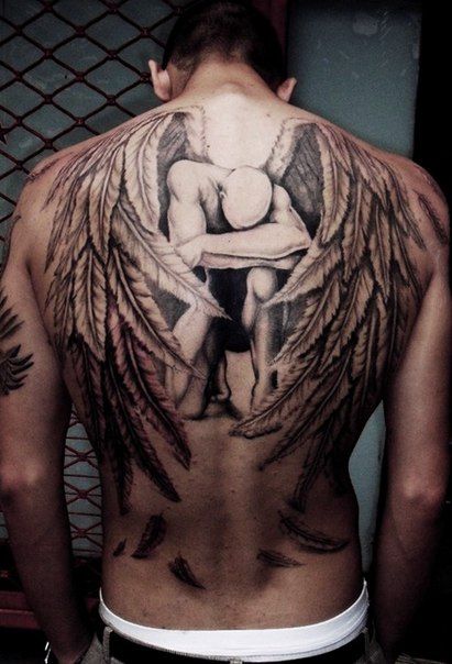 Imágenes de tatuajes en la espalda