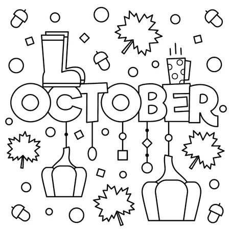 Portadas de octubre, ideas bonitas, diseños fáciles, dibujos, imágenes |  Todo imágenes