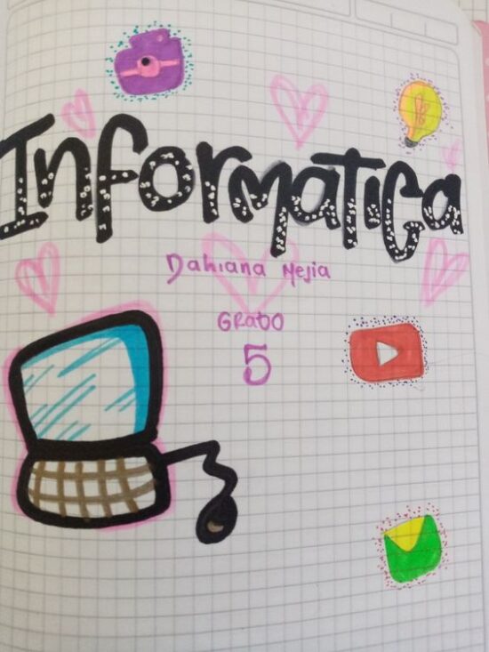 Portadas De Informática Ideas Cuadernos Carátulas Y Dibujos Todo Imágenes 4925