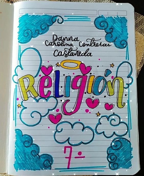 Portadas de Religión, ideas fáciles, diseños creativos, dibujos, imágenes |  Todo imágenes
