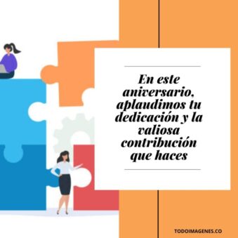 Frases Y Mensajes De Aniversario De Trabajo: Felicitaciones Y ...